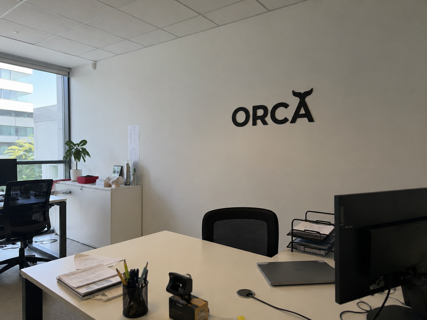 ORCA ofisinden bir kare